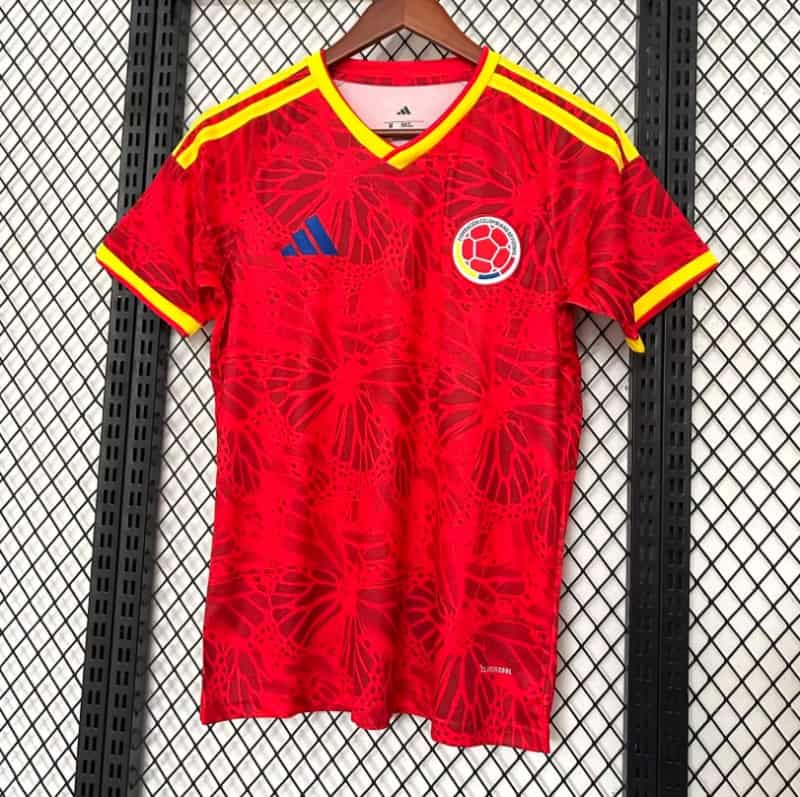 AAA Quality Columbia 2026 Red Soccer Jersey