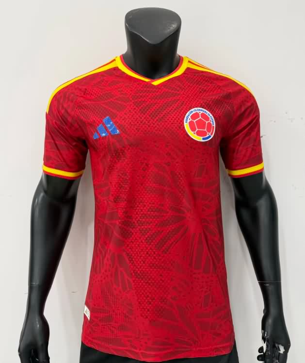 AAA Quality Columbia 2026 Red Soccer Jersey (Player)