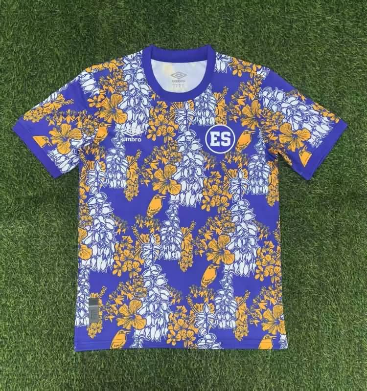 AAA Quality El Salvador 2025 Training Soccer Jersey 03