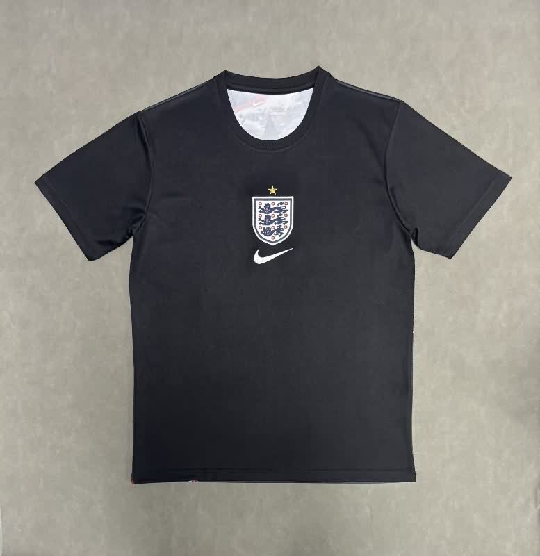 AAA Quality England 2026 Goalkeeper Black Soccer Jersey