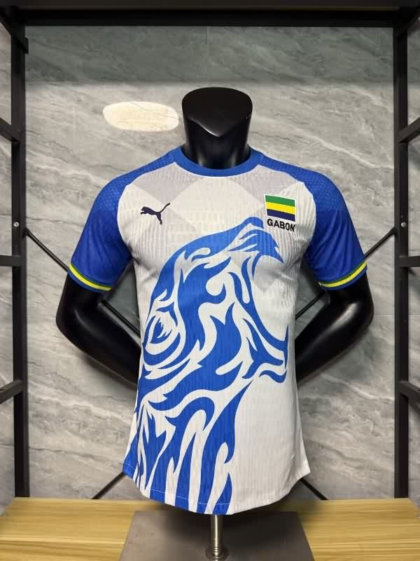 AAA Quality Gabon 2026 White Soccer Jersey (Player)