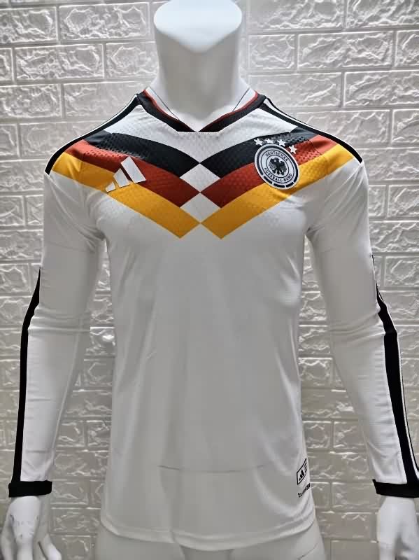 AAA Quality Germany 2025 Home Long Sleeve Soccer Jersey (Player)