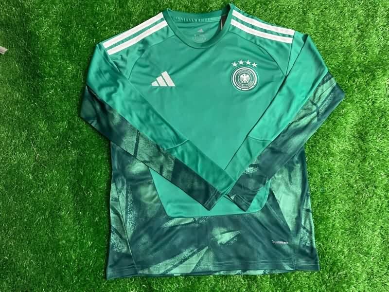 AAA Quality Germany 2026 World Cup Goalkeeper Green Long Sleeve Soccer Jersey