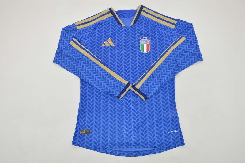 AAA Quality Italy 2026 Home Long Sleeve Soccer Jersey (Player)