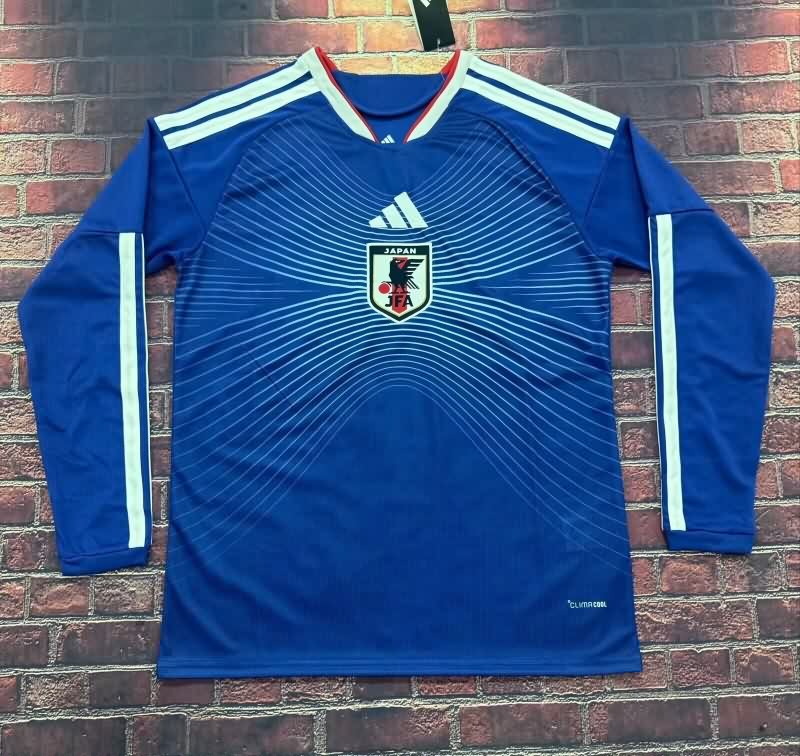 AAA Quality Japan 2026 World Cup Home Long Sleeve Soccer Jersey