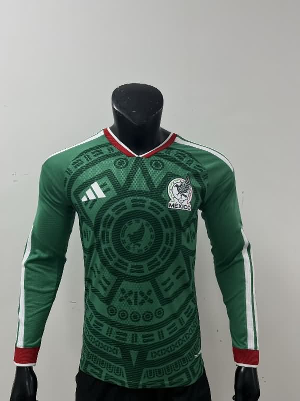 AAA Quality Mexico 2026 Home Long Sleeve Soccer Jersey (Player)