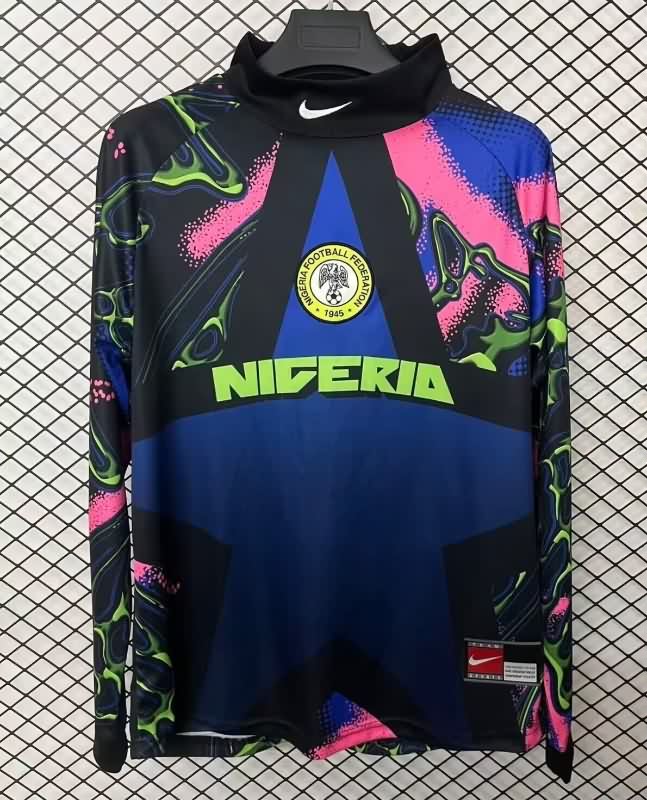 AAA Quality Nigeria 2026 Goalkeeper Long Sleeve Soccer Jersey