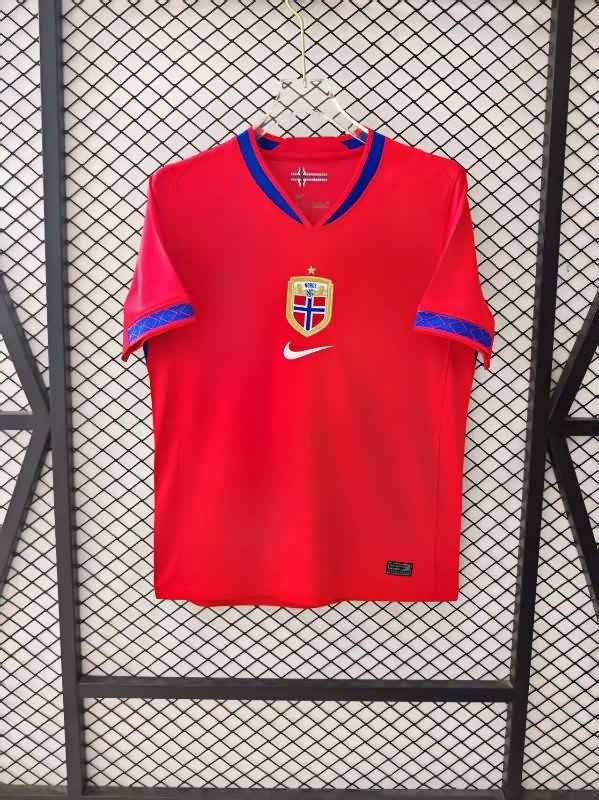 AAA Quality Norway 2025 Home Soccer Jersey
