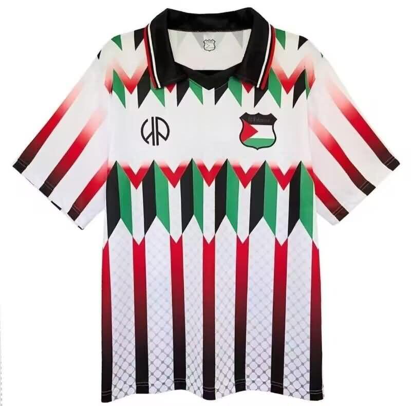 AAA Quality Palestine 2024 White Soccer Jersey 03