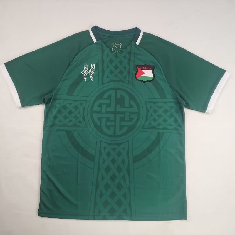 AAA Quality Palestine 2026 Green Soccer Jersey