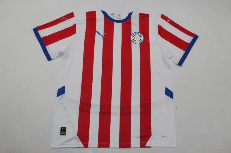 AAA Quality Paraguay 2024 Home Soccer Jersey