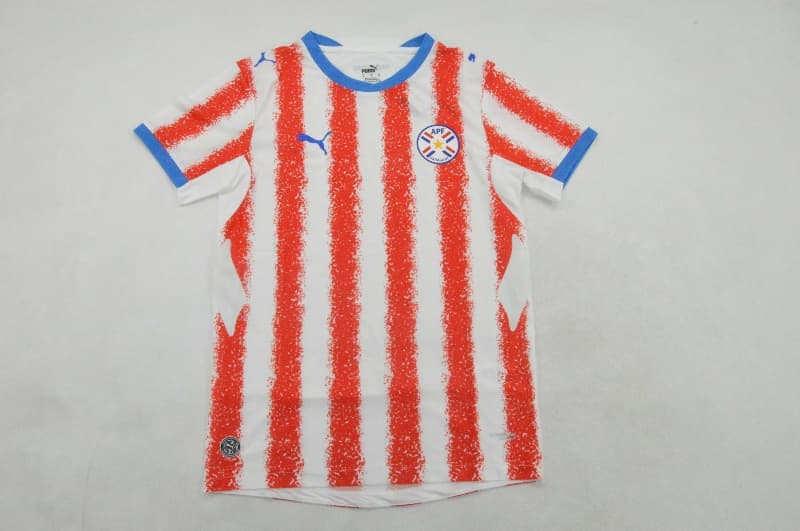 AAA Quality Paraguay 2026 Home Soccer Jersey (Player) AAA Quality Paraguay 2026 Home Soccer Jersey (Player)