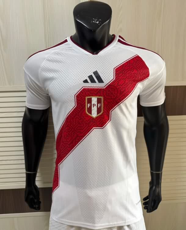 AAA Quality Peru 2026 Home Soccer Jersey (Player)
