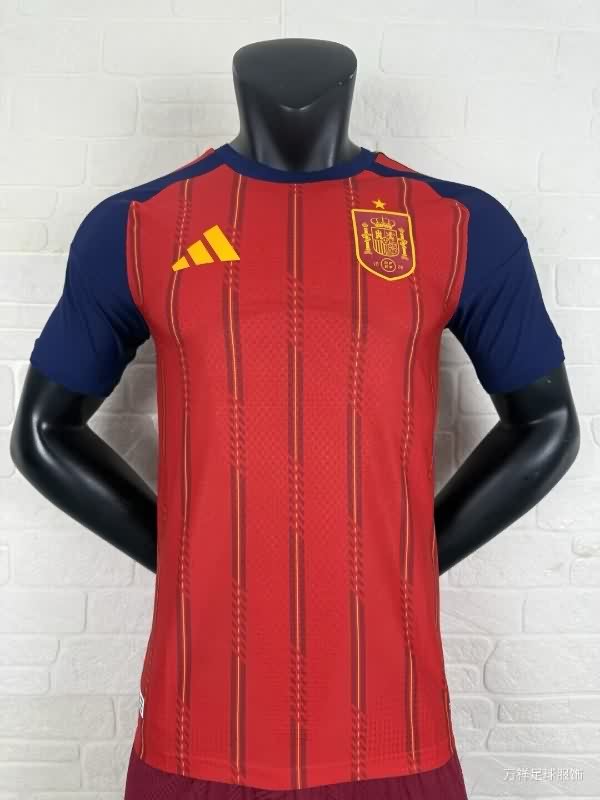 AAA Quality Spain 25/26 Home Soccer Jersey (Player)