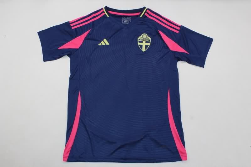 AAA Quality Sweden 2024 Away Soccer Jersey