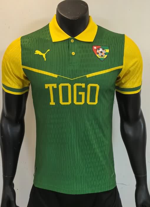 AAA Quality Togo 2025 Green Soccer Jersey (Player)