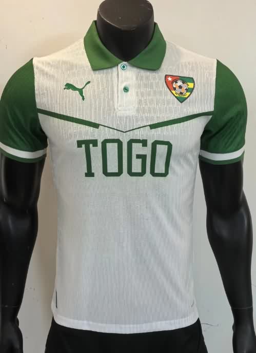 AAA Quality Togo 2025 White Soccer Jersey (Player)