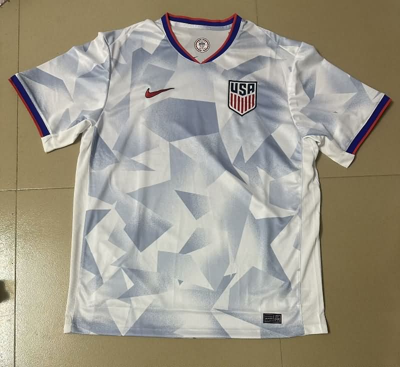 AAA Quality USA 2025 Home Soccer Jersey