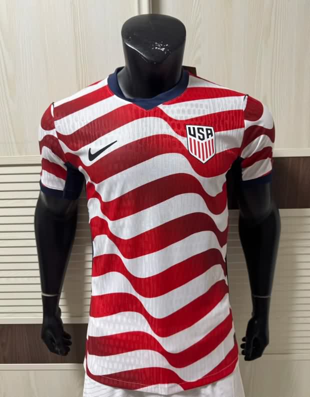 AAA Quality USA 2026 Home Soccer Jersey (Player)