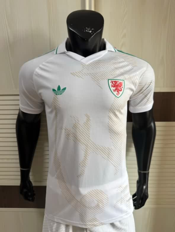 AAA Quality Wales 2026 Away Soccer Jersey (Player) AAA Quality Wales 2026 Away Soccer Jersey (Player)