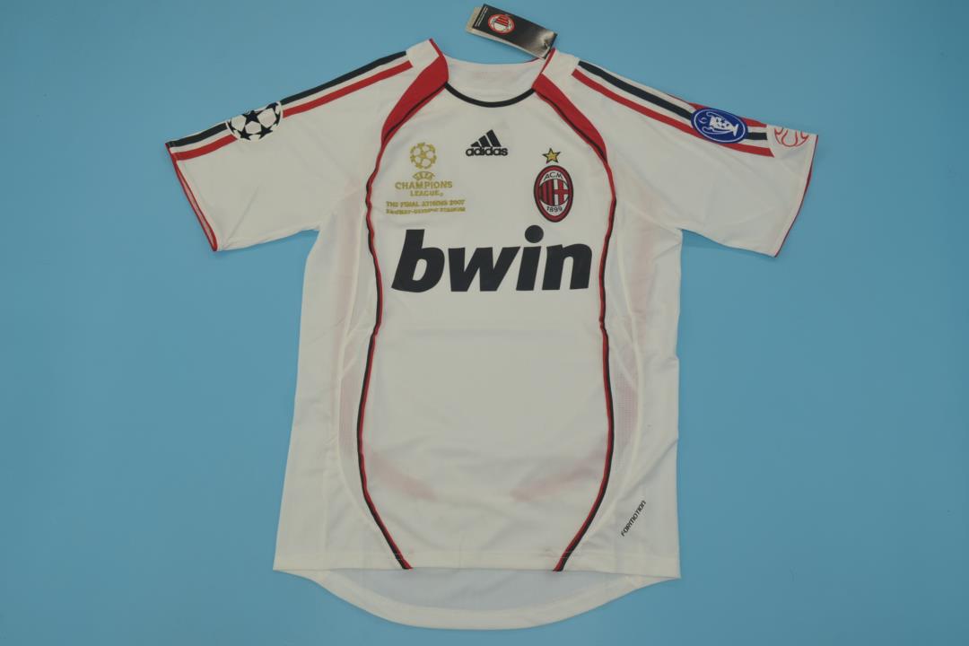 AAA Quality AC Milan 2006/07 Away Final Retro Soccer Jersey