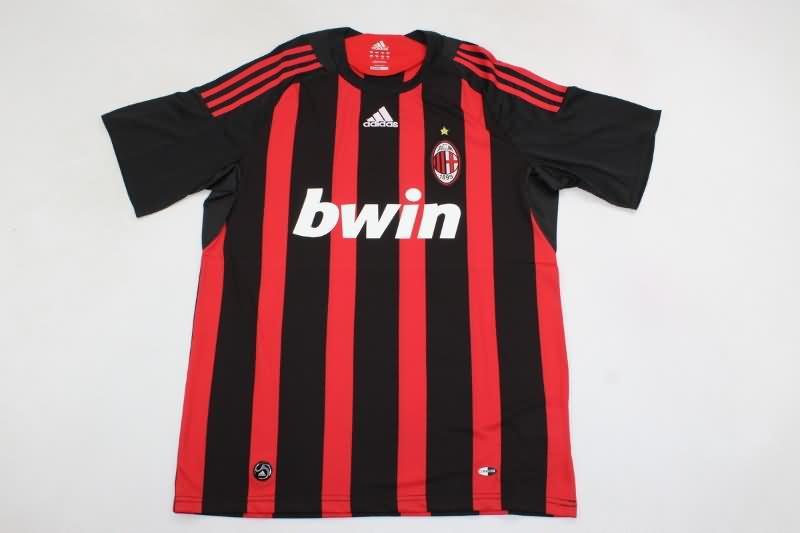 AAA Quality AC Milan 2008/09 Home Retro Soccer Jersey