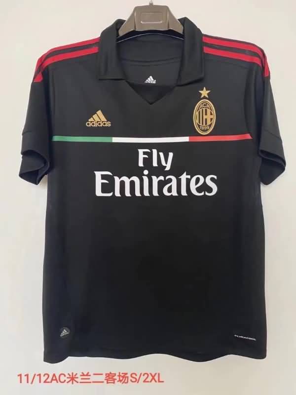 AAA Quality AC Milan 2011/12 Third Retro Soccer Jersey