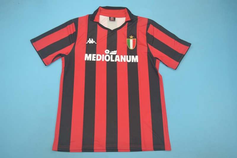 AAA Quality AC Milan 1988/89 Home Retro Soccer Jersey