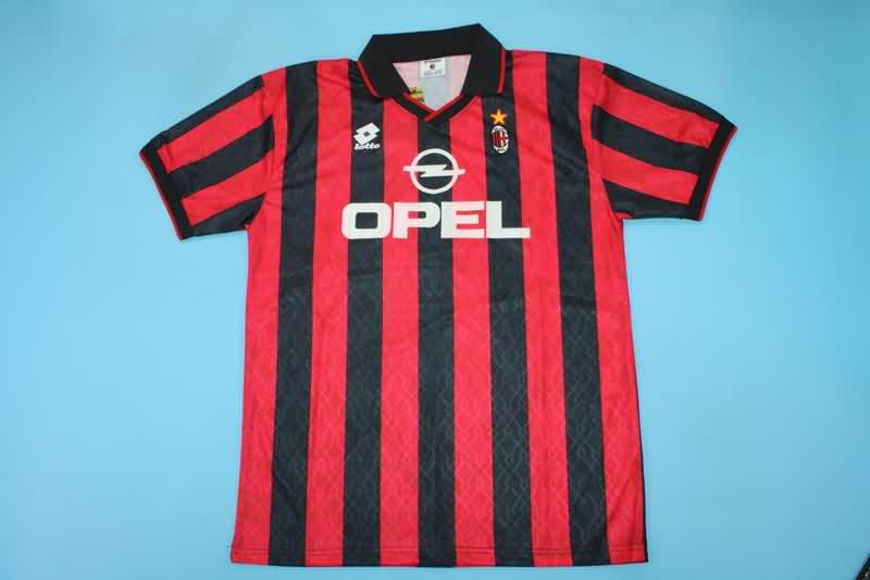 AAA Quality AC Milan 1995/96 Home Retro Soccer Jersey