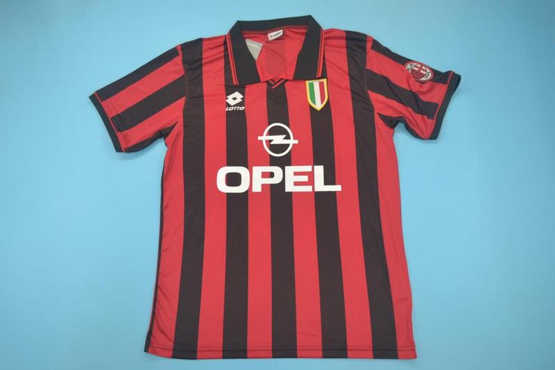 AAA Quality AC Milan 1996/97 Home Retro Soccer Jersey