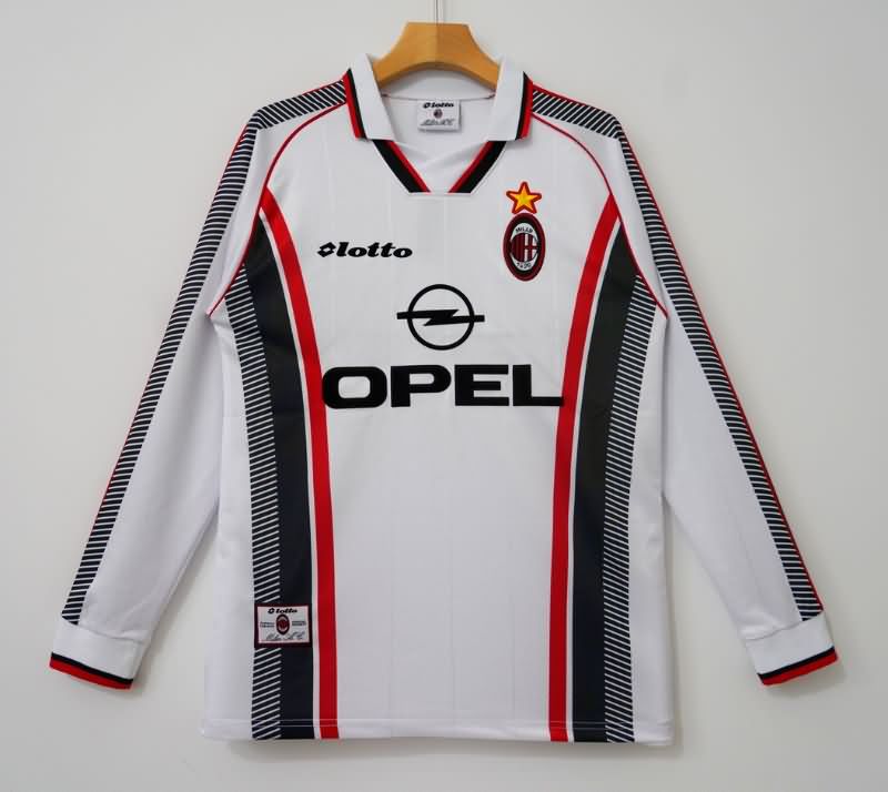 AAA Quality AC Milan 1997/98 Third Long Sleeve Retro Soccer Jersey
