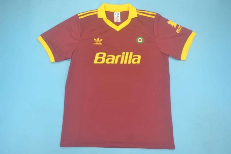 AAA Quality AS Roma 1991/92 Home Retro Soccer Jersey