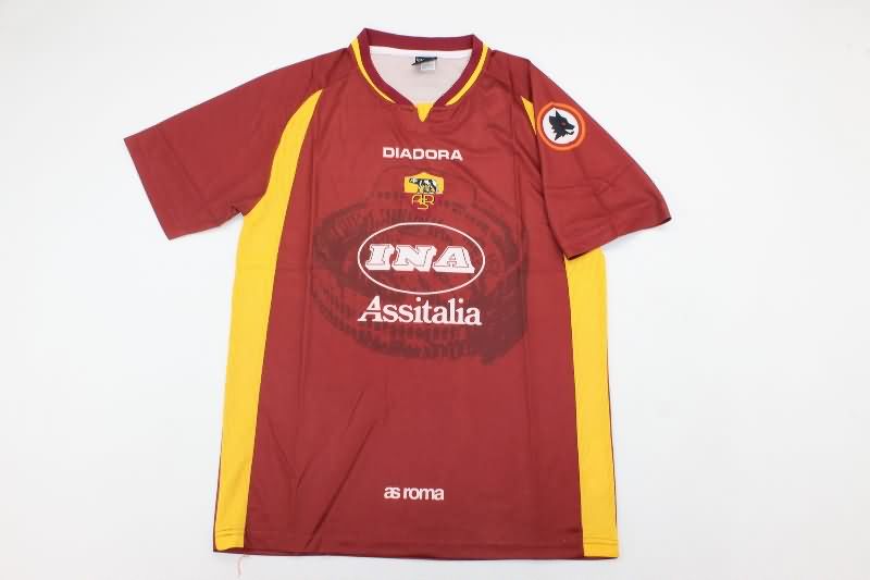 AAA Quality AS Roma 1997/98 Home Retro Soccer Jersey