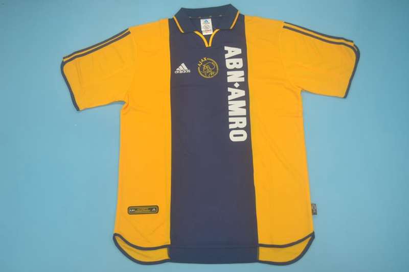 AAA Quality Ajax 2000/01 Away Retro Soccer Jersey