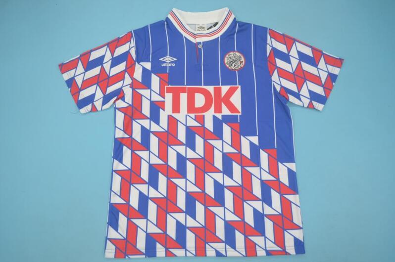 AAA Quality Ajax 1989/90 Away Retro Soccer Jersey