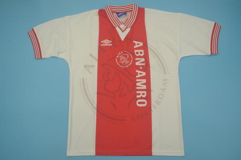 AAA Quality Ajax 1995/96 Home Retro Soccer Jersey