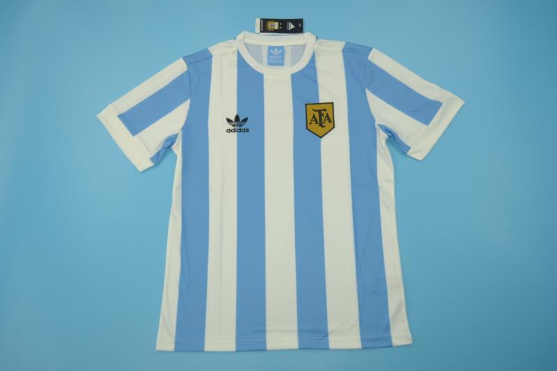 AAA Quality Argentina 1978 Home Retro Soccer Jersey