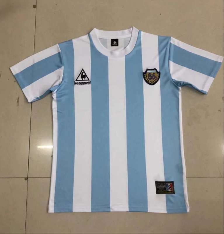 AAA Quality Argentina 1986 Champion Retro Soccer Jersey
