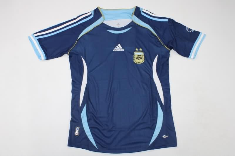 AAA Quality Argentina 2006 Away Retro Soccer Jersey