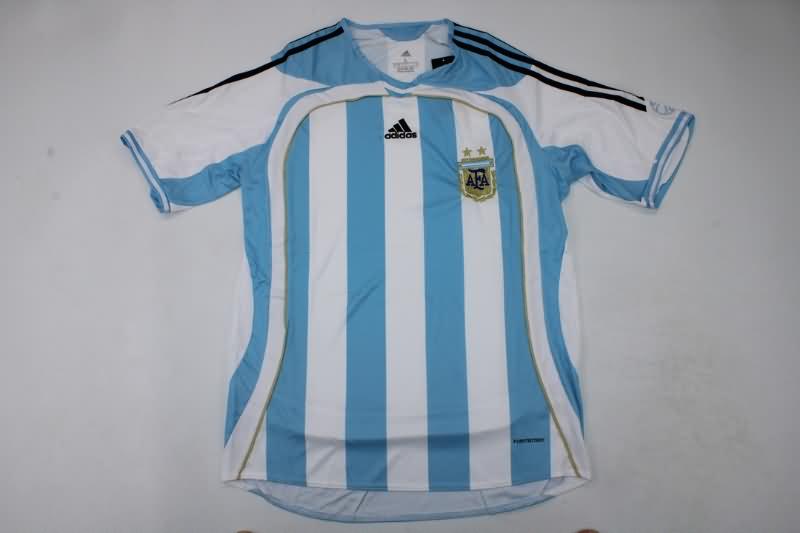 AAA Quality Argentina 2006 Home Retro Soccer Jersey