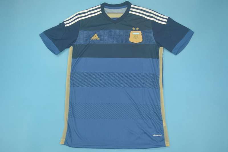AAA Quality Argentina 2014 Away Retro Soccer Jersey