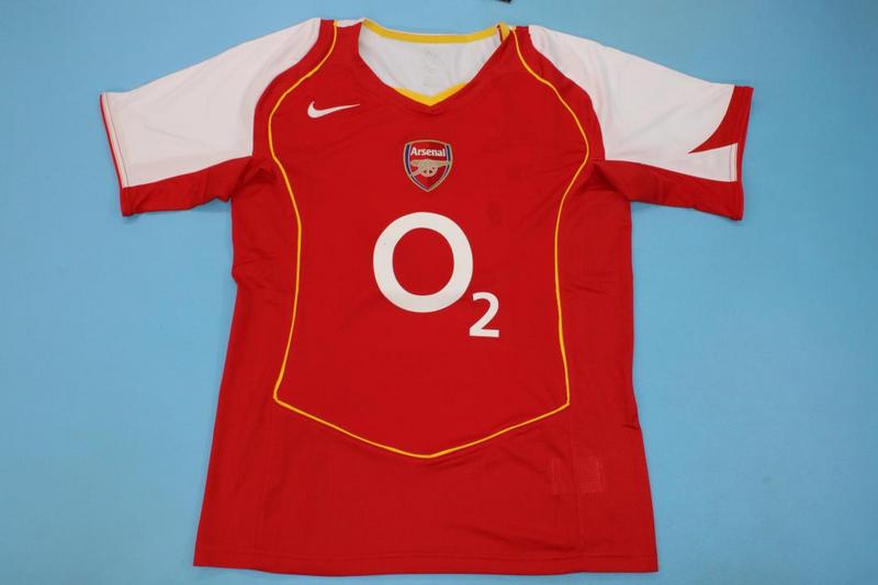 AAA Quality Arsenal 2004/05 Home Retro Soccer Jersey