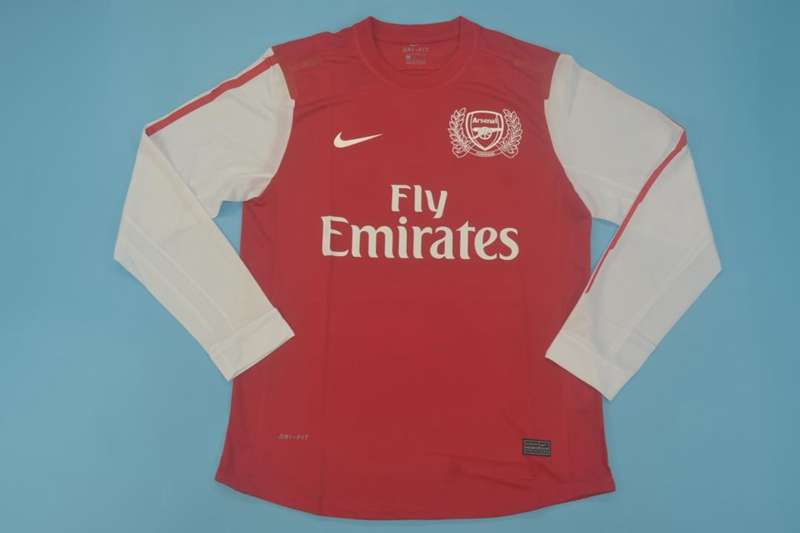 AAA Quality Arsenal 2011/12 Home Long Retro Soccer Jersey