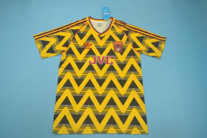 AAA Quality Arsenal 1991/93 Away Retro Soccer Jersey