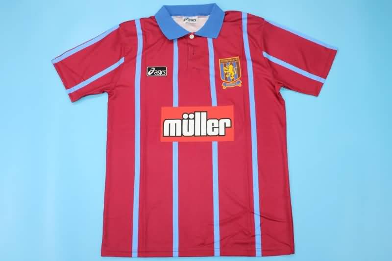 AAA Quality Aston Villa 1993/95 Home Retro Soccer Jersey