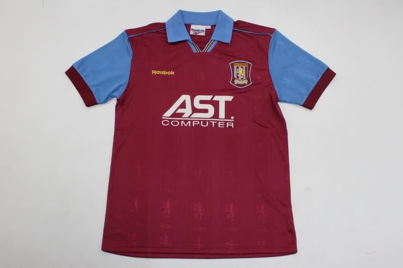 AAA Quality Aston Villa 1995/96 Home Retro Soccer Jersey