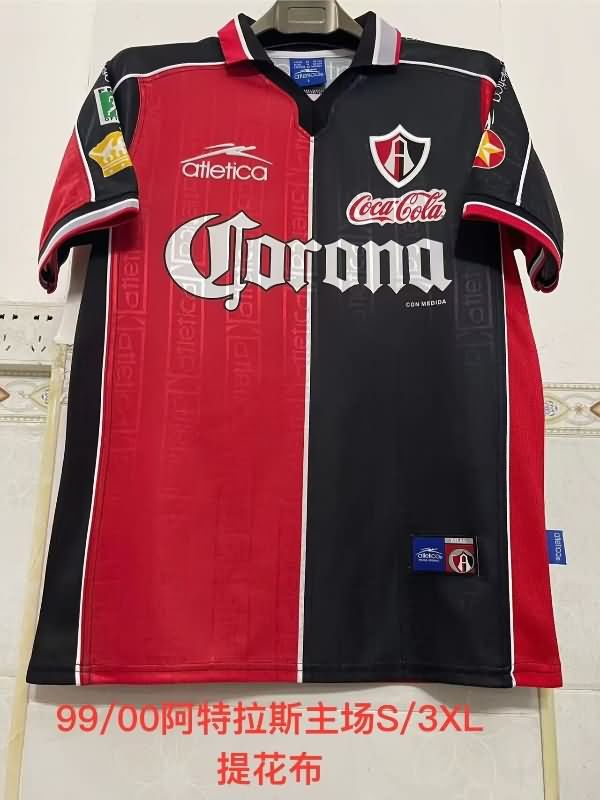 AAA Quality Atlas 1999/00 Home Retro Soccer Jersey