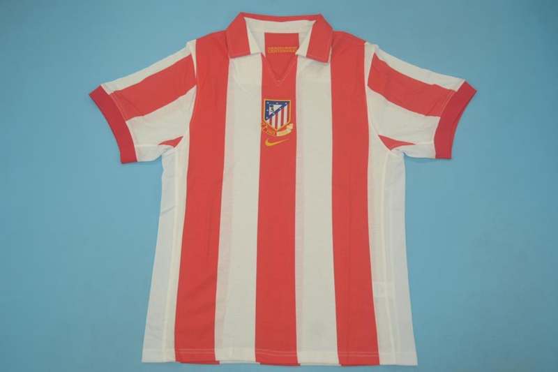 AAA Quality Atletico Madrid 2002/03 Home Retro Soccer Jersey