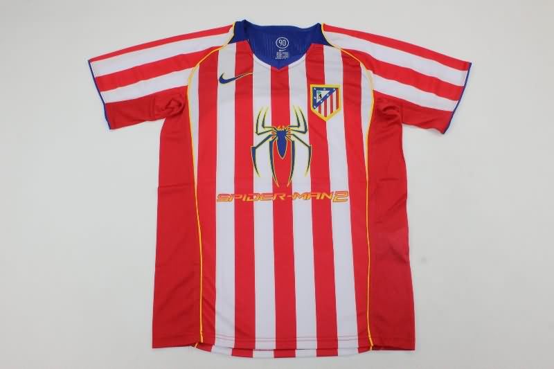 AAA Quality Atletico Madrid 2004/05 Home Retro Soccer Jersey