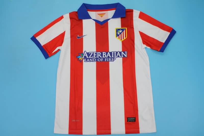AAA Quality Atletico Madrid 2014/15 Home Retro Soccer Jersey